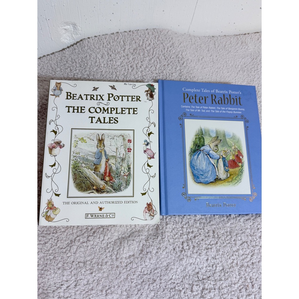 Beatrix Potter Peter Rabbit Complete Tales Book Set Classic Kids Gift Nostalgia